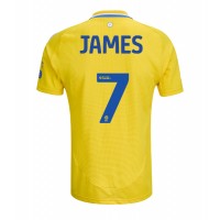 Echipament fotbal Leeds United Daniel James #7 Tricou Deplasare 2024-25 maneca scurta